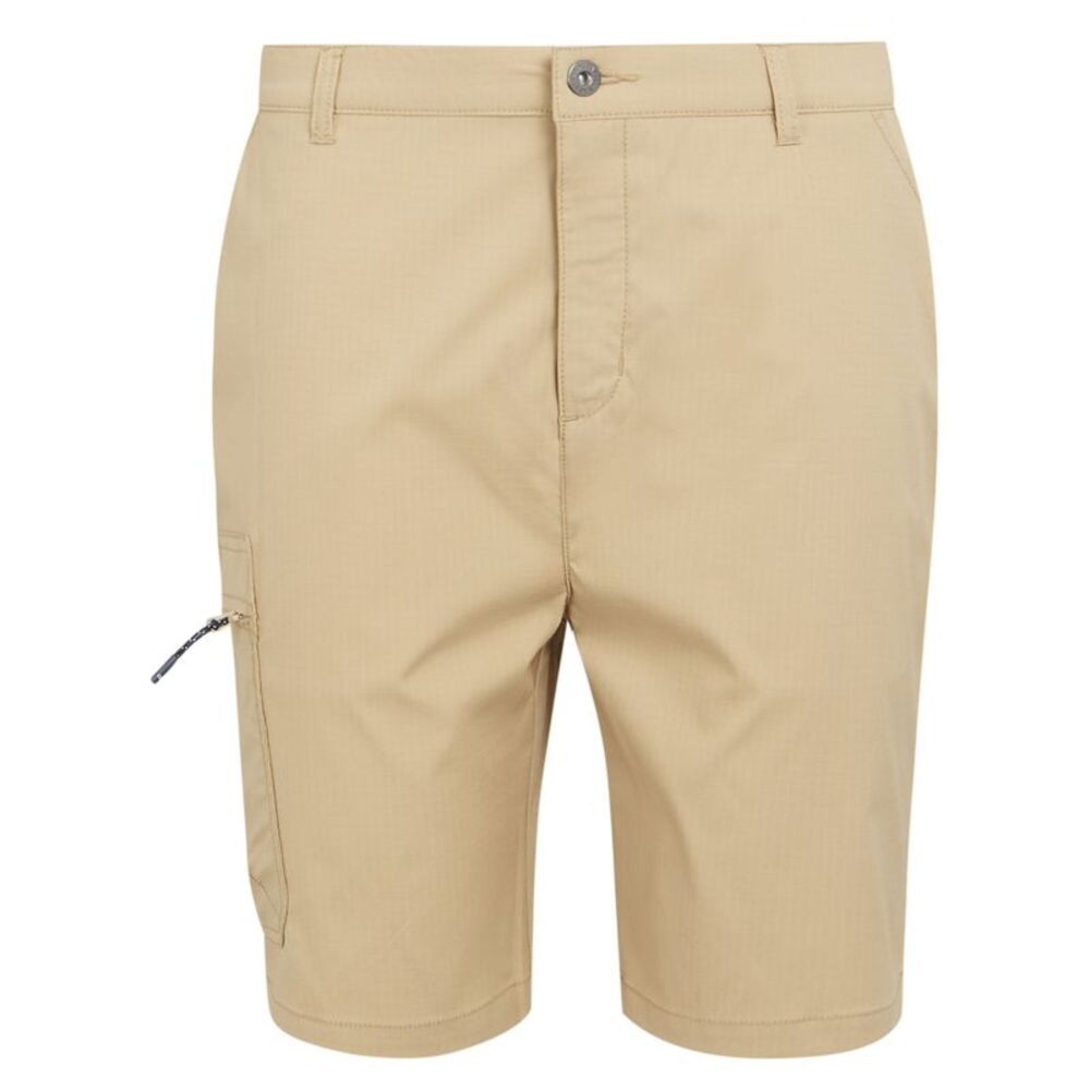 Regatta Mens Dalry Multi Pocket Shorts / Oat